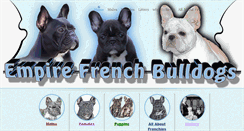 Desktop Screenshot of frenchbulldogbreeders.org